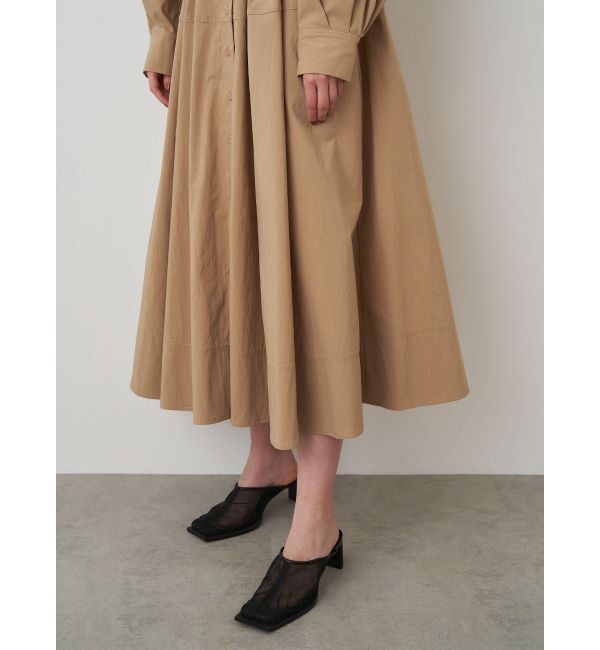 ELENDEEK「SQUARE SLIDER SHOES」|サンダル|