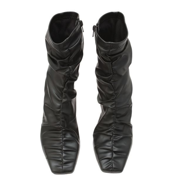 RESEXXY「ギャザーデザインショートブーツ」|ショートブーツ|