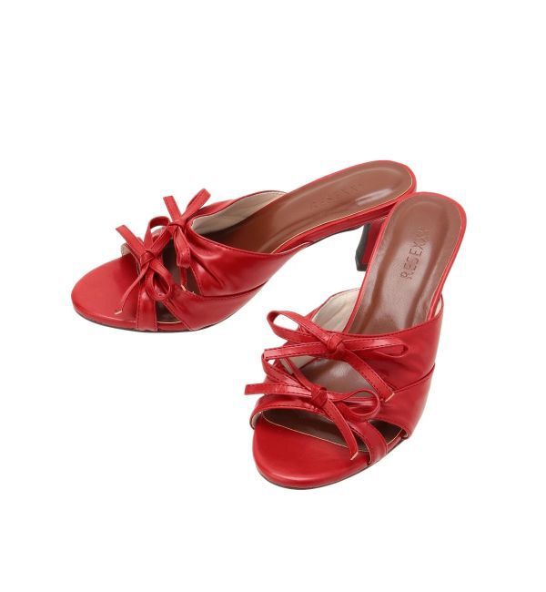 RESEXXY「ダブルリボンピンヒールサンダル」|サンダル|