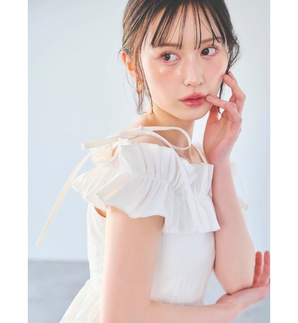 dazzlin「フリルバルーンワンピース」|ワンピース|