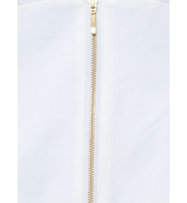 LAGUNAMOON「カーブラインフロントZIPジャンパースカート」|ワンピース|