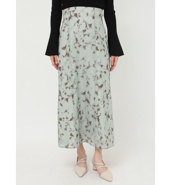 LAGUNAMOON「シャドーフラワーナロースカート」|スカート|