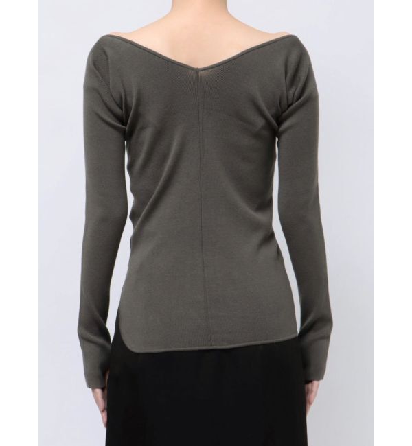 LAGUNAMOON「バレリーナアシメヘムニットプルオーバー」|ニット・セーター|