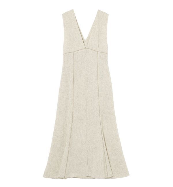 LAGUNAMOON「MIXカラーマーメイドジャンパースカート」|ジャンパースカート|アイボリー