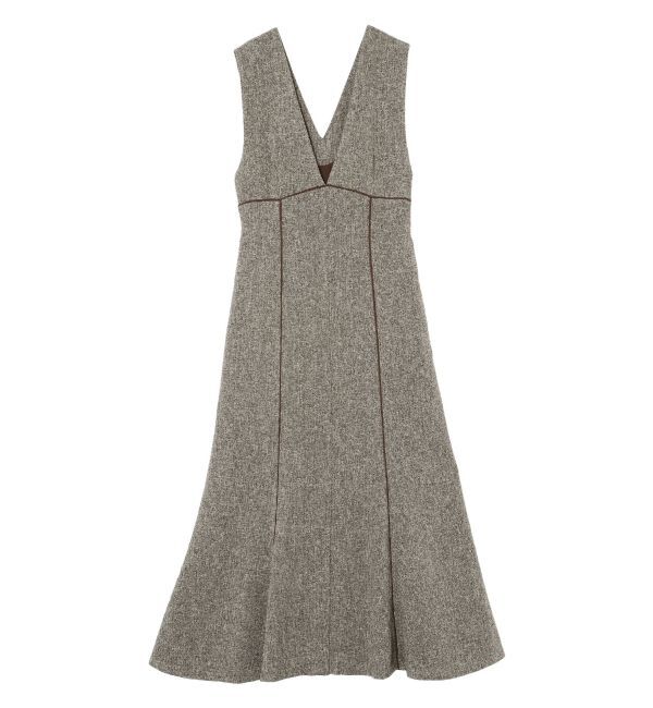 LAGUNAMOON「MIXカラーマーメイドジャンパースカート」|ジャンパースカート|