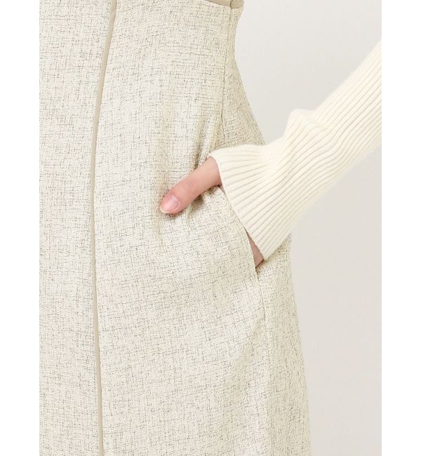 LAGUNAMOON「MIXカラーマーメイドジャンパースカート」|ジャンパースカート|