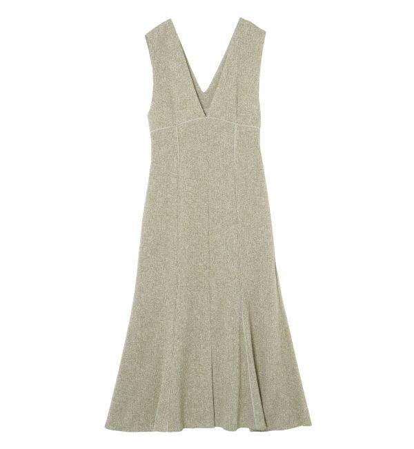 LAGUNAMOON「MIXカラーマーメイドジャンパースカート」|ジャンパースカート|ライトグリーン