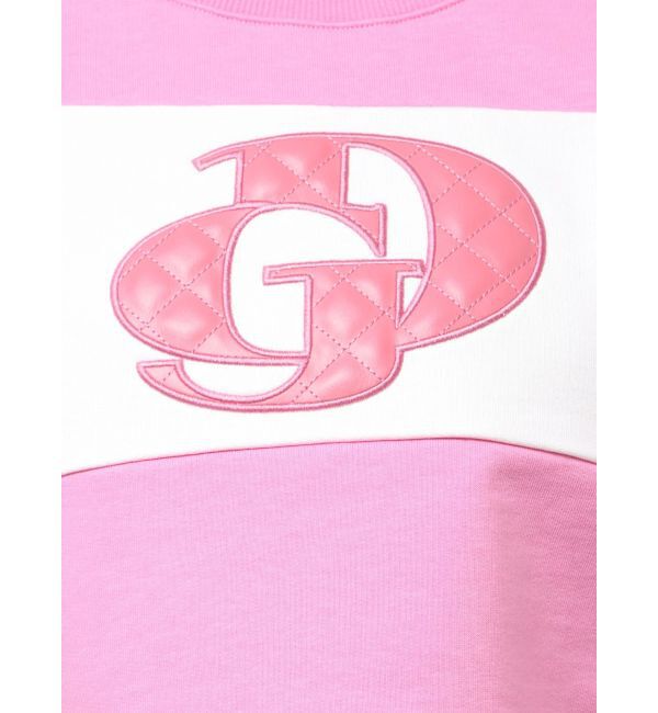 GYDA「GD fake leather patch shortトップス」|Tシャツ・カットソー|