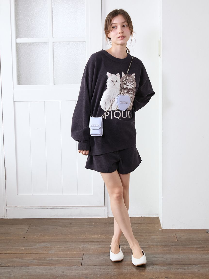 gelato pique「2wayリップ＆マルチケース」|ポーチ|