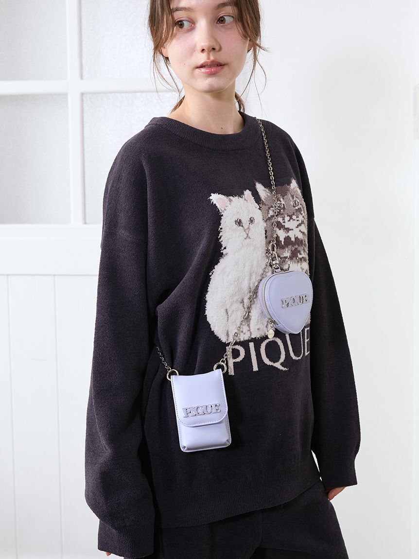 gelato pique「2wayリップ＆マルチケース」|ポーチ|