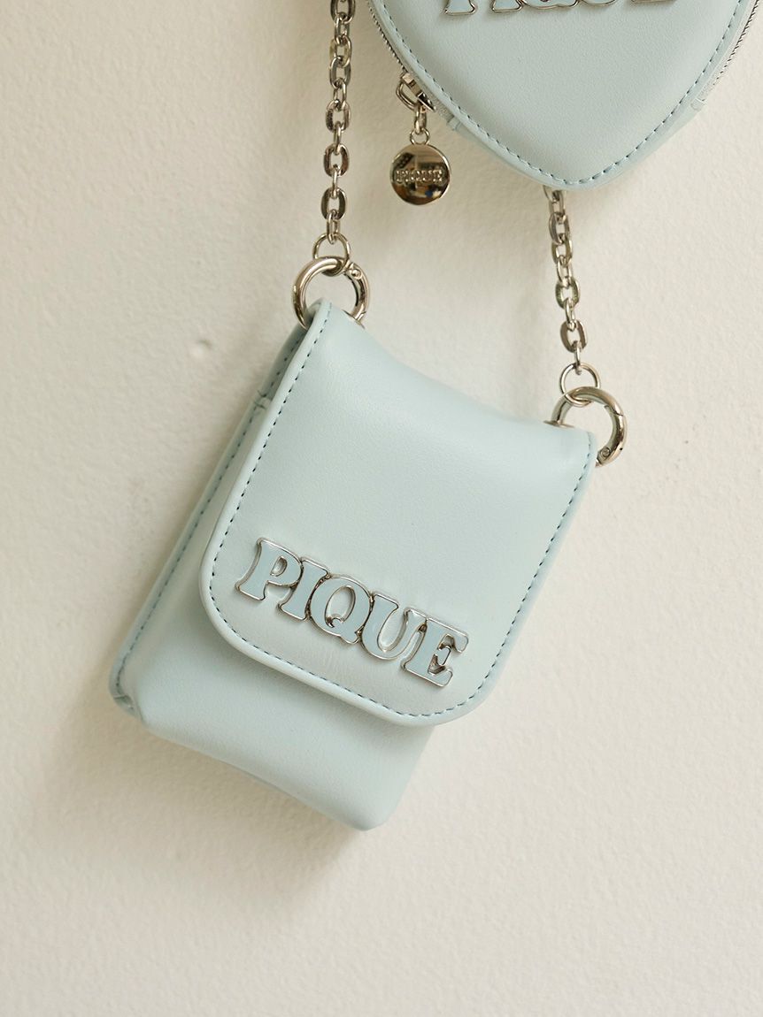 gelato pique「2wayリップ＆マルチケース」|ポーチ|BLU