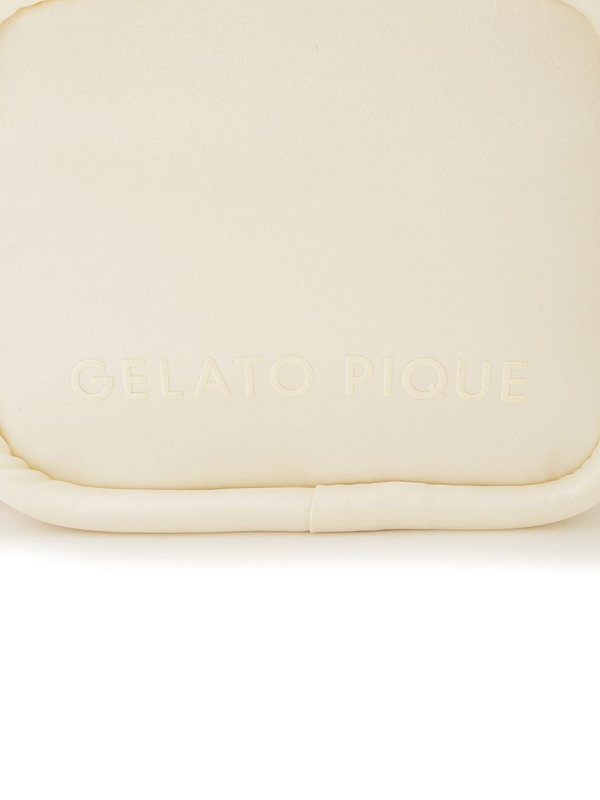 gelato pique「ボリュームロゴスクエアポーチ」|ポーチ|