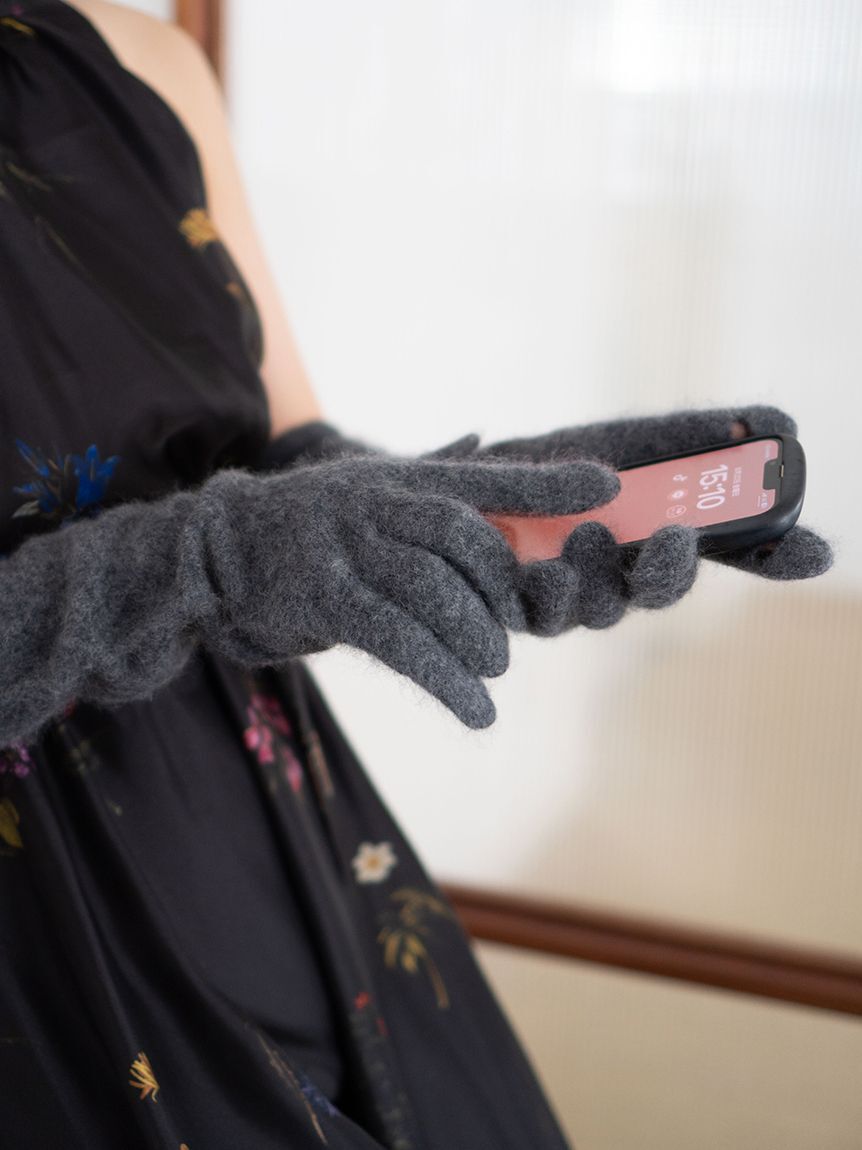 SNIDEL「【HIGH QUALITY】ウールグローブ」|手袋|