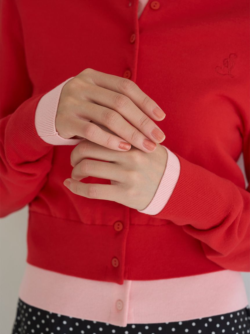 SNIDEL「ニットレイヤードプルオーバー」|ニット・セーター|