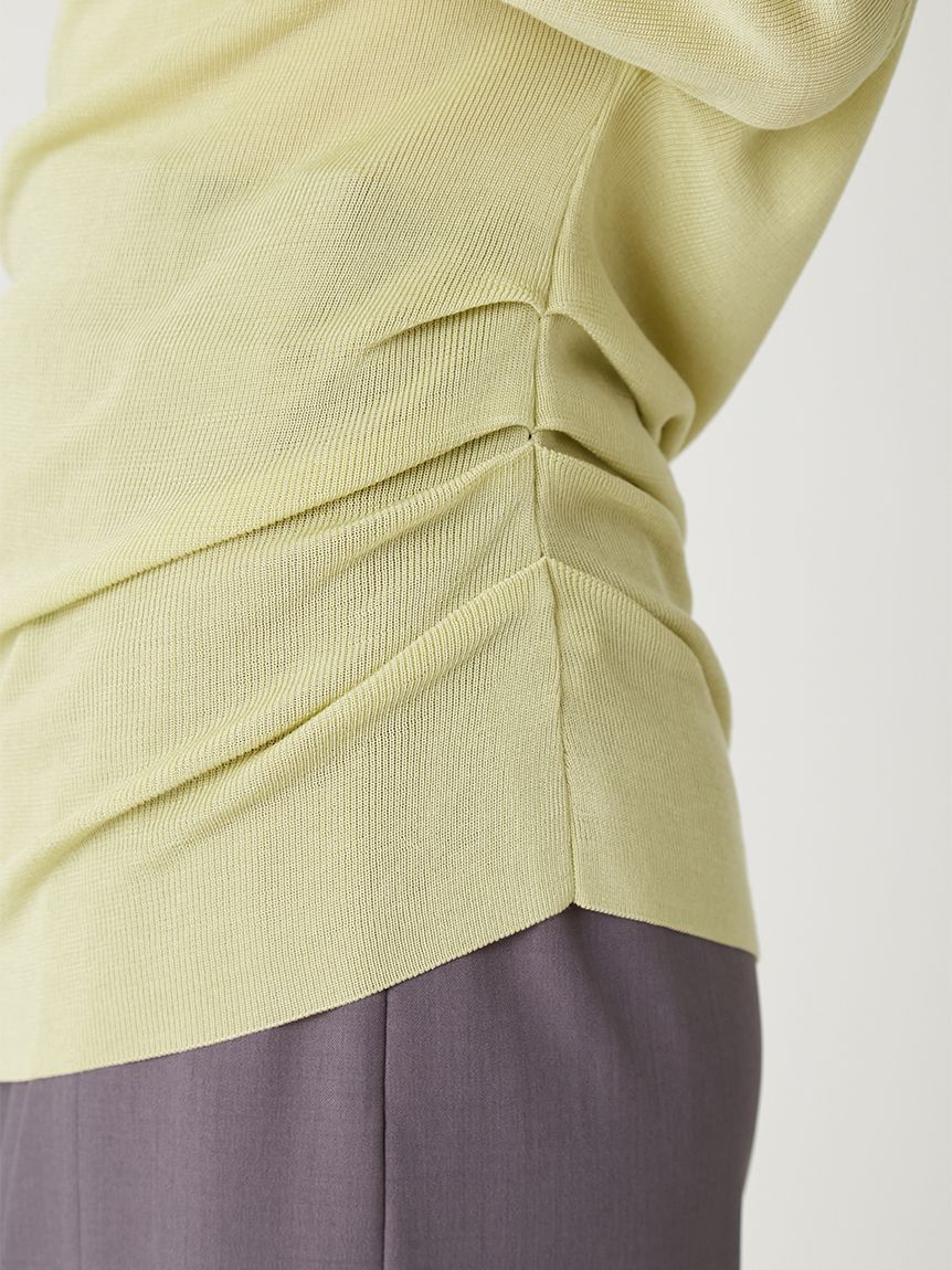 FRAY I.D「アシンメトリーオフショルニットトップス」|ニット・セーター|