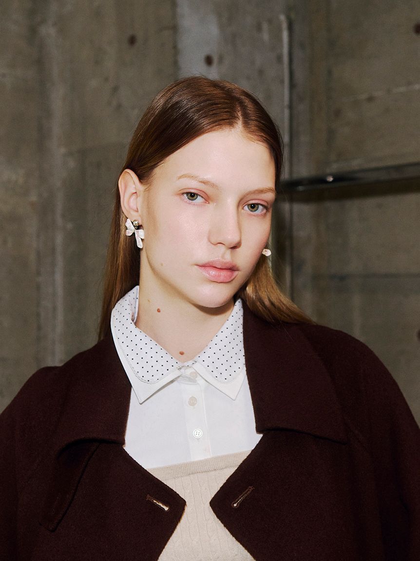 LILY BROWN「バリエーションフラワープリントピアス」|ピアス|