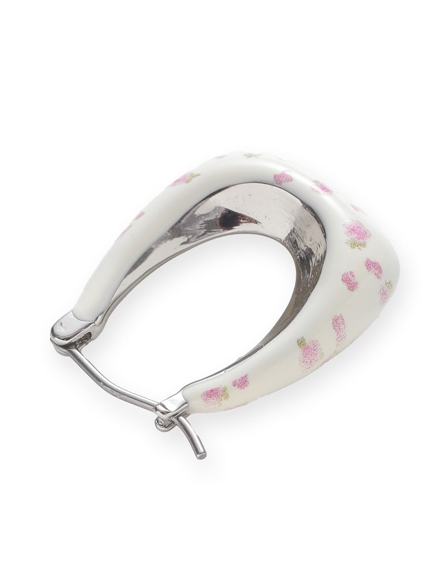 LILY BROWN「バリエーションフラワープリントピアス」|ピアス|