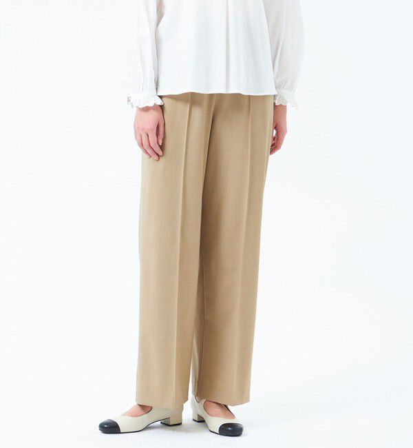 MACKINTOSH PHILOSOPHY「【Alby Easy Pants Wide（アルビー　イージーパンツ　ワイド）】」|その他|ベージュ