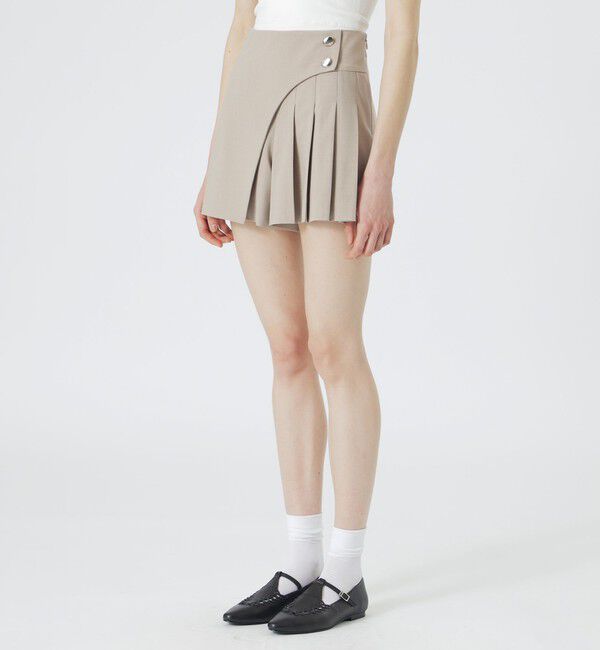  「アシンメトリープリーツスコート」|その他|