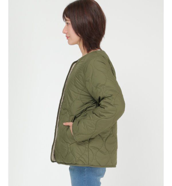 ikka「2WAYボアキルトブルゾン」|ブルゾン・スタジャン|