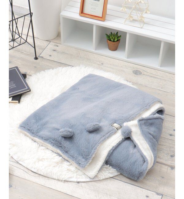 Lbc with Life「HIBARNATION クマブランケット」|その他|ブルー