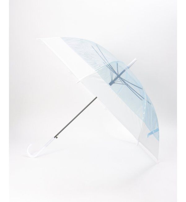 Lbc with Life「カラー切り継ぎビニール傘」|傘|ブルー