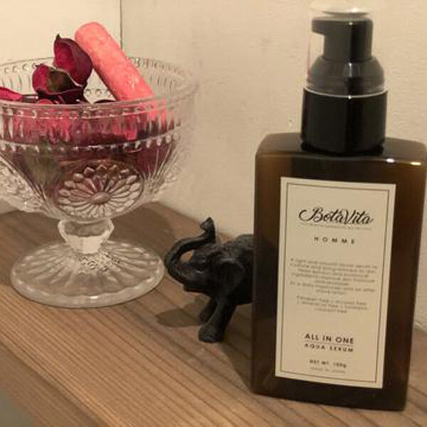  「BotaVita(ボタヴィータ) BotaVita HOMME ALL-IN-ONE AQUA SERUM 本体 (100g)」|美容液・オイル・クリーム|