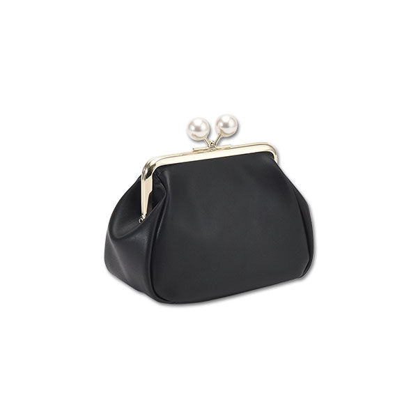 MARY QUANT「エンボスデイジーパール ガマ口ポーチ」|ポーチ|