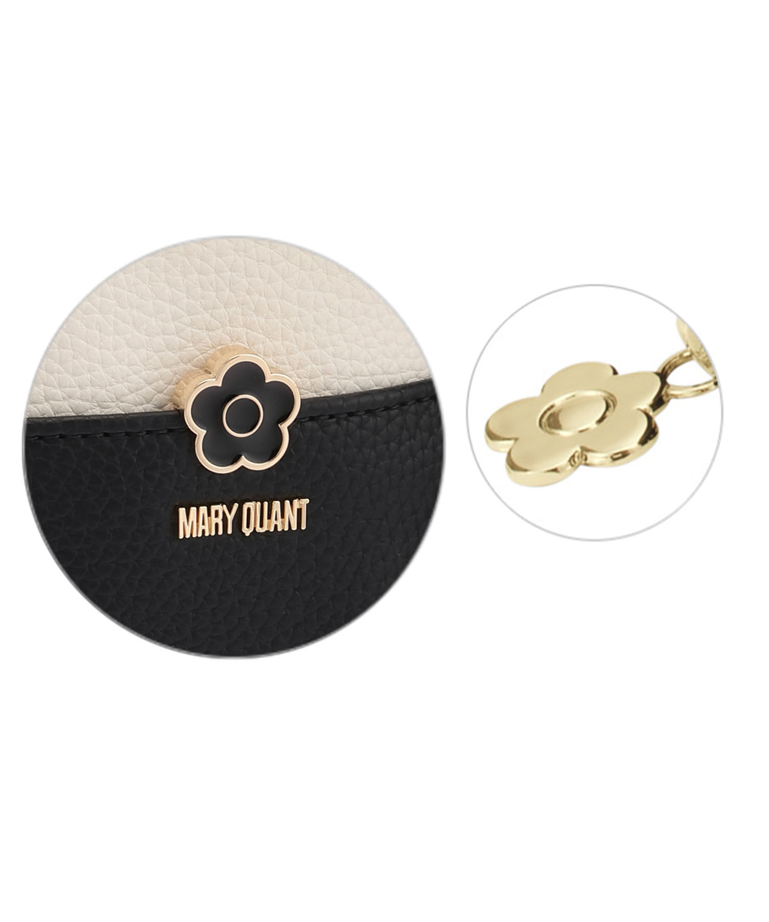 MARY QUANT「バイカラーエポデイジー リップポーチ」|ポーチ|