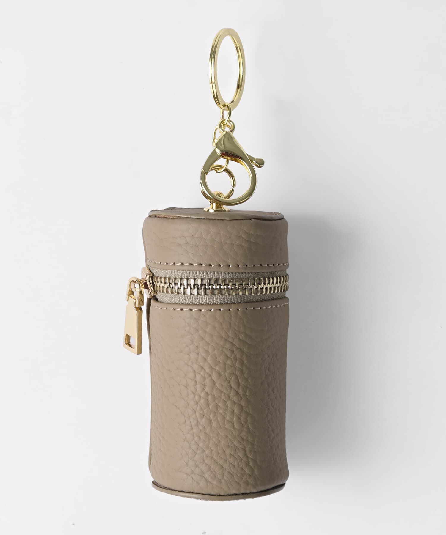 STYLE DELI「【DELI by】ラウンドシェイプ・リアルレザーリップホルダー」|ポーチ|