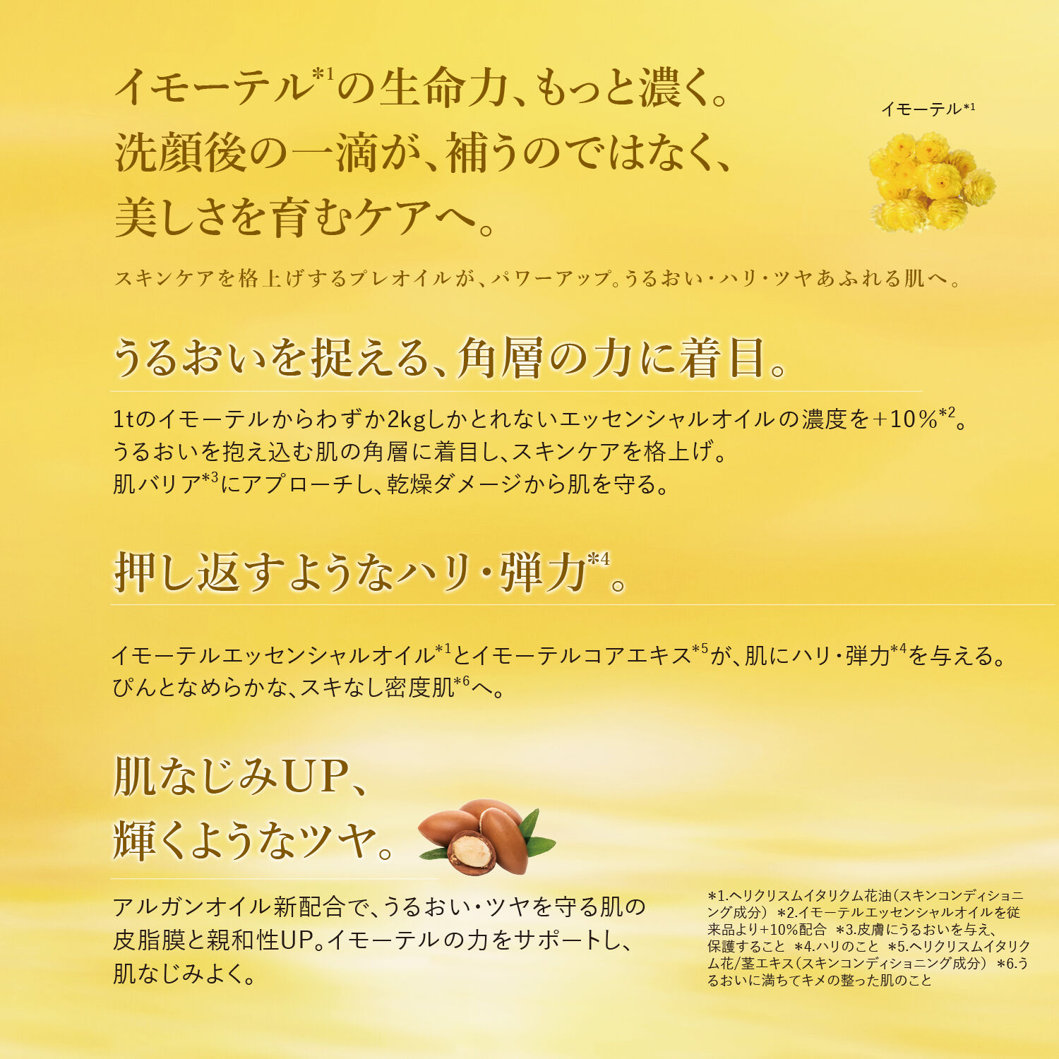 L&rsquo;OCCITANE「イモーテル ディヴァインインテンシヴオイル」|美容液・オイル・クリーム|