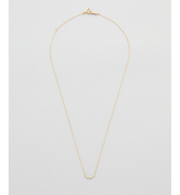 Jouete「K18YG ムーン レイヤー ネックレス」|ネックレス|