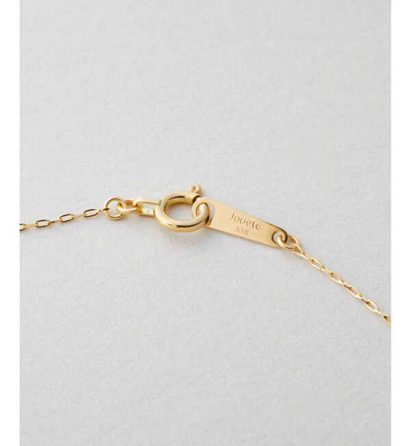 Jouete「K18YG ムーン レイヤー ネックレス」|ネックレス|