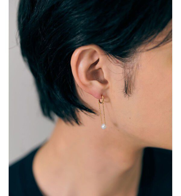 Jouete「[ダブルフェイス]イヤリング パール」|イヤリング|