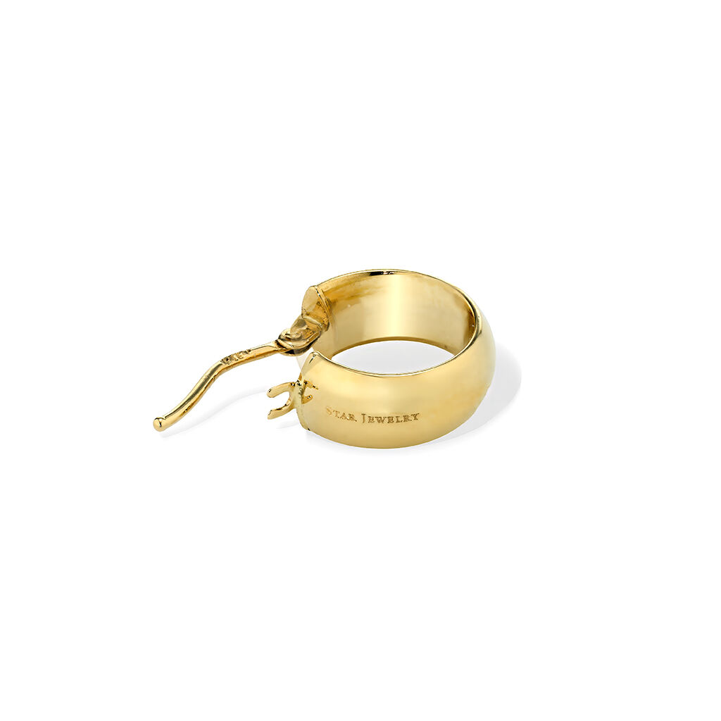 STAR JEWELRY「HOOP PIERCED EARRING(1.2cm/片耳用)」|ピアス|