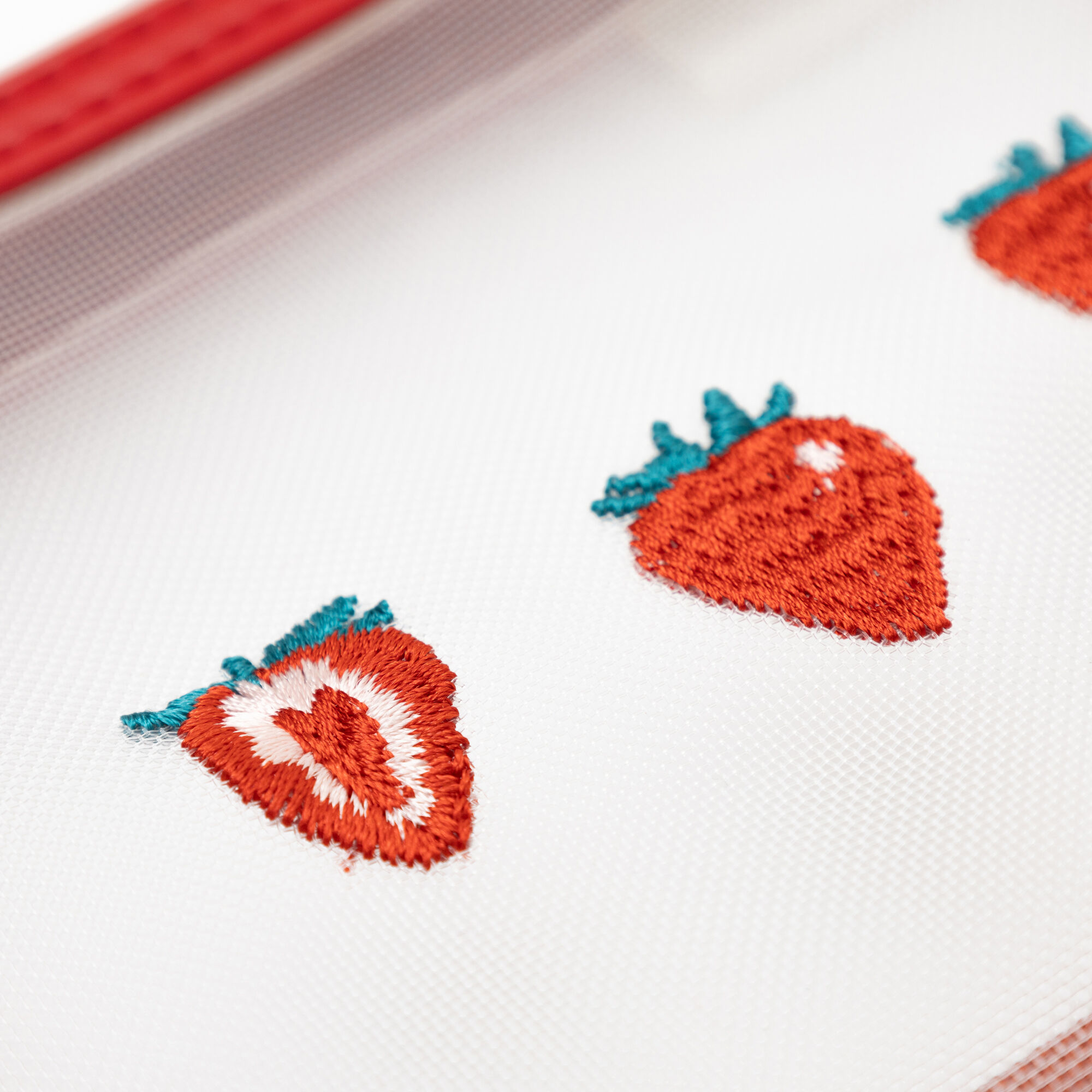  「FEDELE MESH ミニフラットポーチ」|ポーチ|