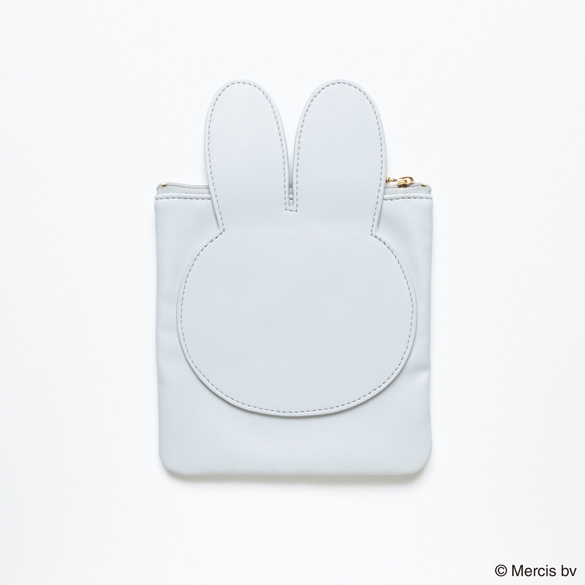  「BRUNA MIMITSUKI フラットポーチ」|ポーチ|