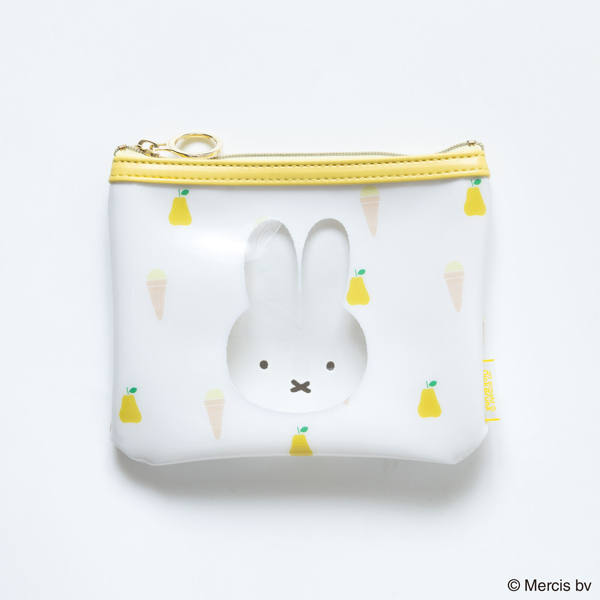  「MIFFY FRUIT ミニフラットポーチ」|ポーチ|YEL