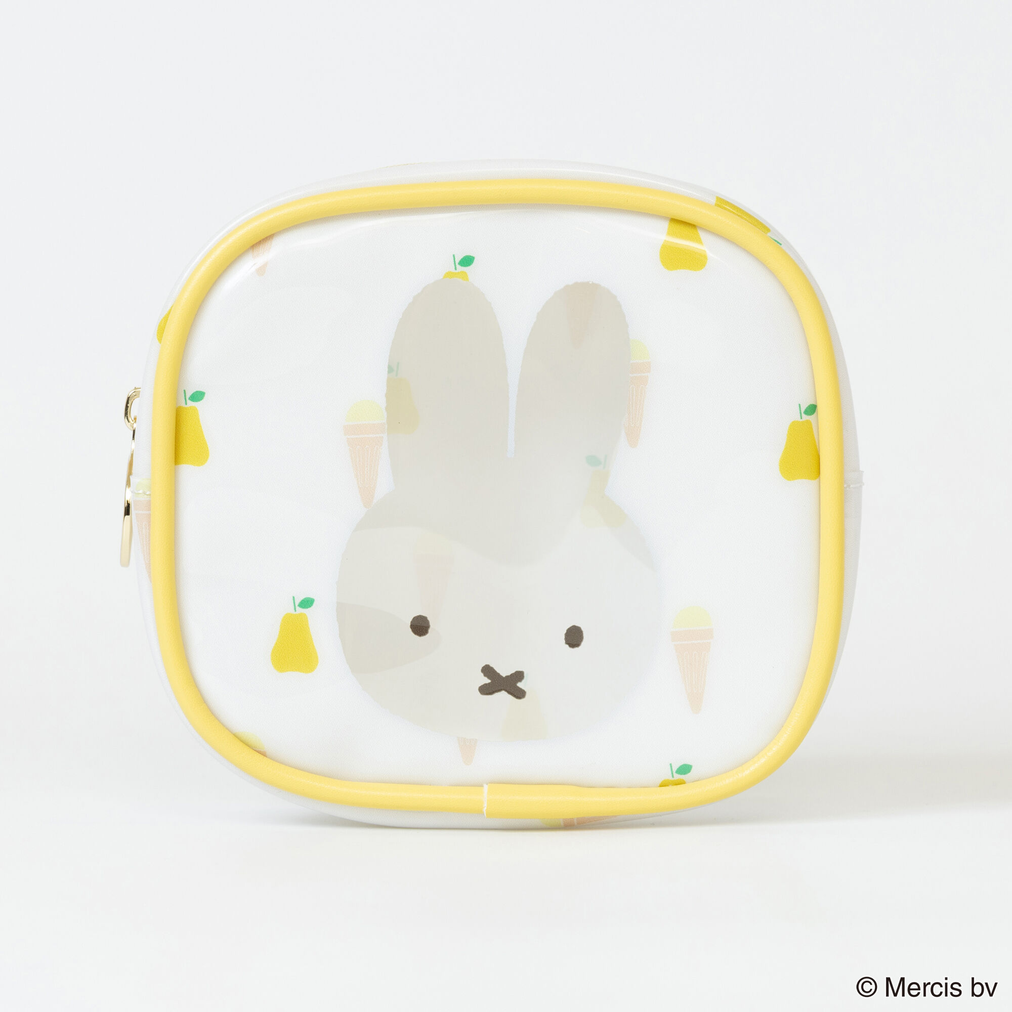  「MIFFY FRUITミニスクエアポーチ」|ポーチ|YEL