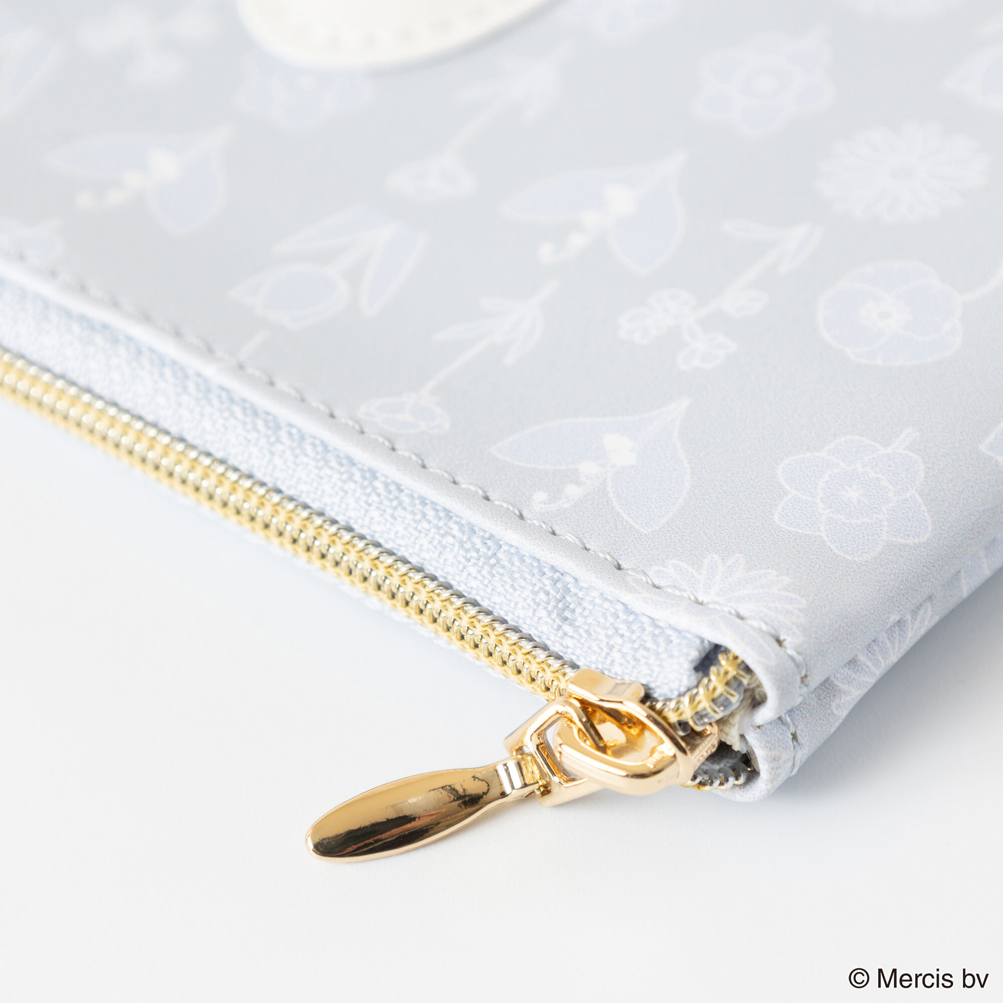  「MIFFY FLOWER APPLIQUE フラットポーチ」|ポーチ|