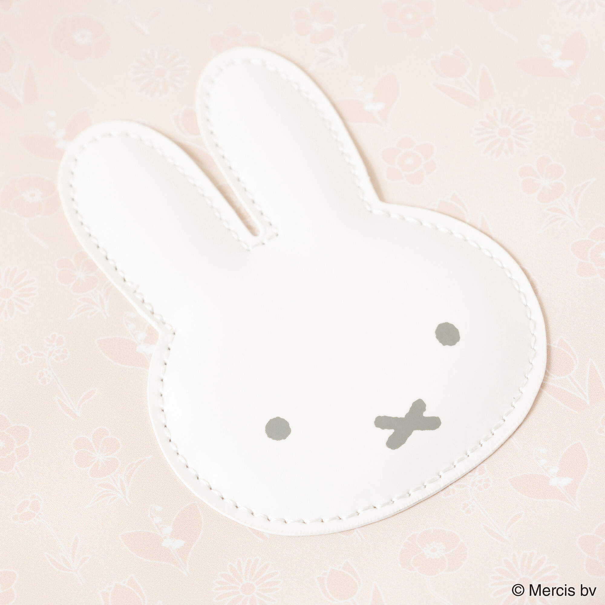  「MIFFY FLOWER APPLIQUE フラットポーチ」|ポーチ|