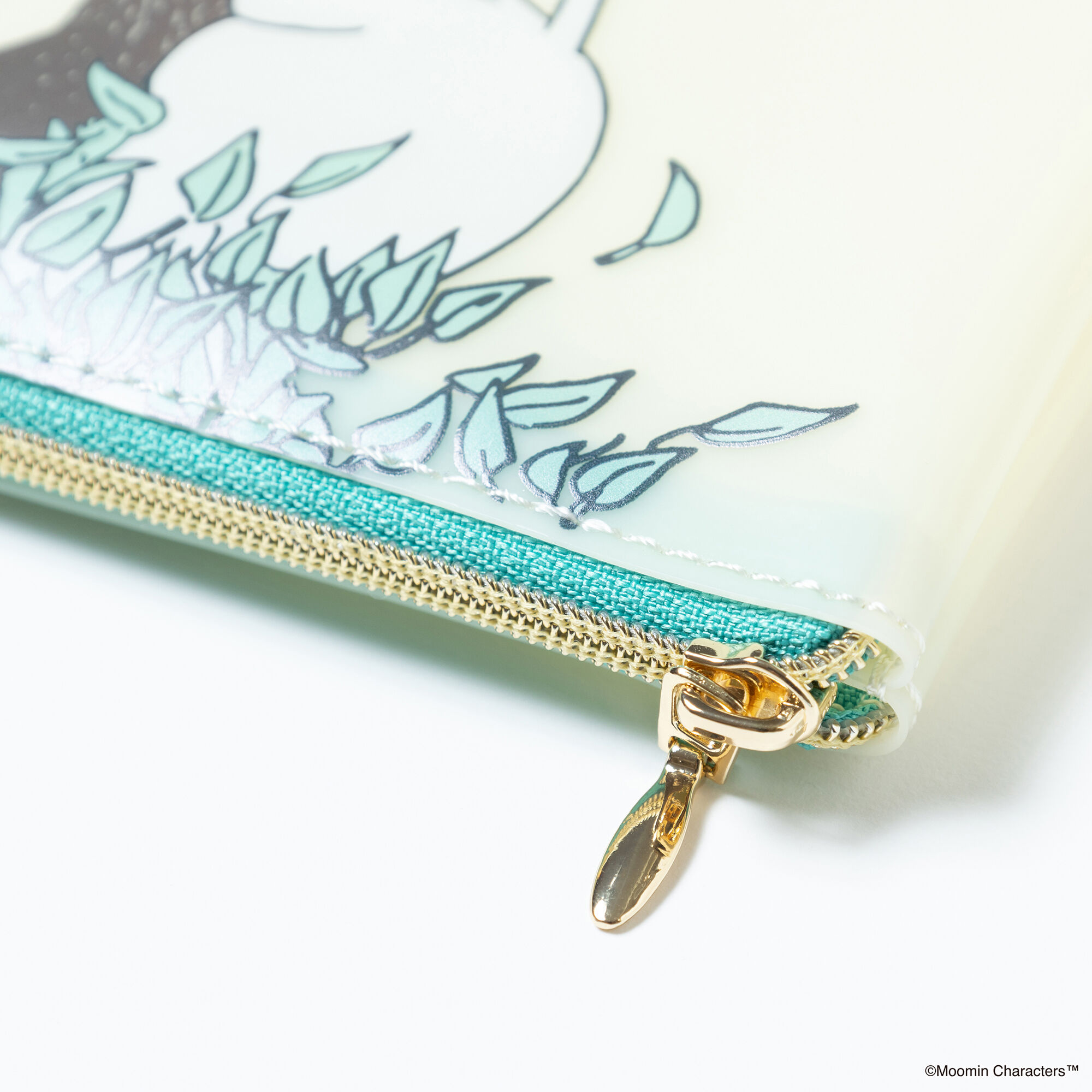  「MOOMIN COMIC MAT PVC ミニフラットポーチ」|ポーチ|