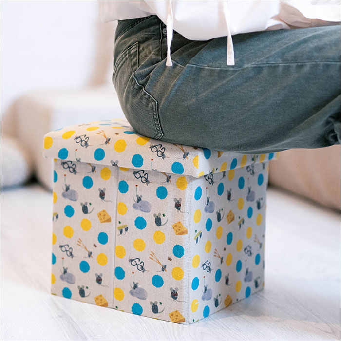 BACKYARD FAMILY「折りたたみ 収納 スツール 通販 収納ボックス 座れる 折りたたみスツール 折りたたみ収納ボックス」|その他|