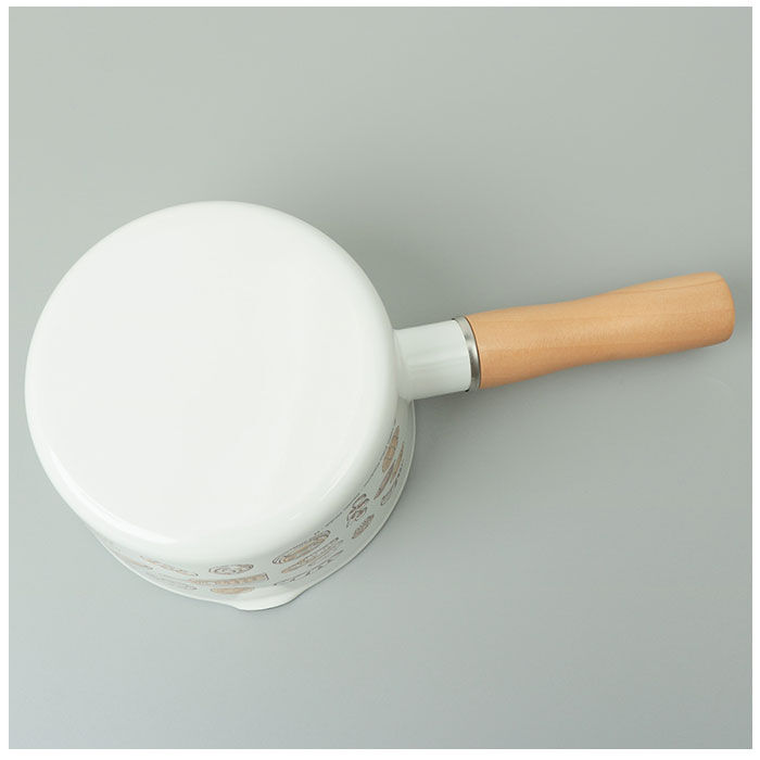 BACKYARD FAMILY「skater スケーター ミルクパン ホーロー キャラクター 通販 鍋 フライパン 片手鍋 深鍋」|食器・キッチングッズ|