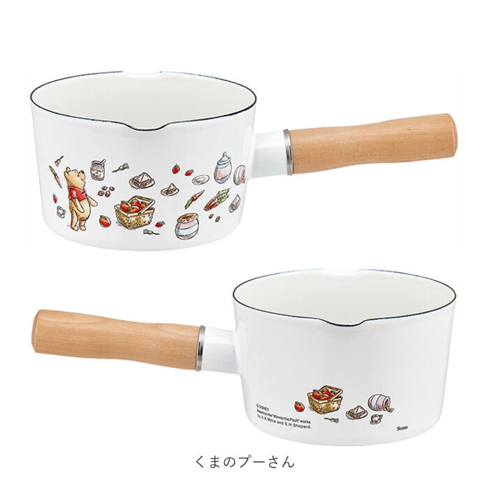 BACKYARD FAMILY「skater スケーター ミルクパン ホーロー キャラクター 通販 鍋 フライパン 片手鍋 深鍋」|食器・キッチングッズ|