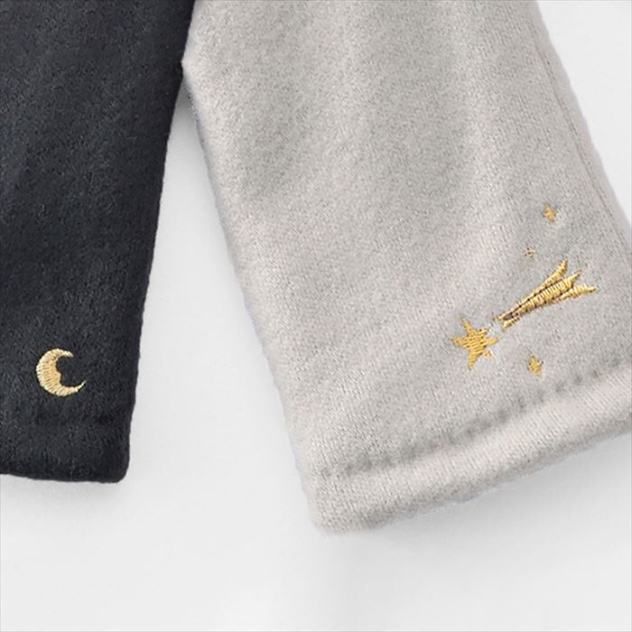 BACKYARD FAMILY「クロダ 手袋 レディース 通販 グローブ 手ぶくろ 暖かい かわいい 刺繍 スマートフォン対応」|手袋|