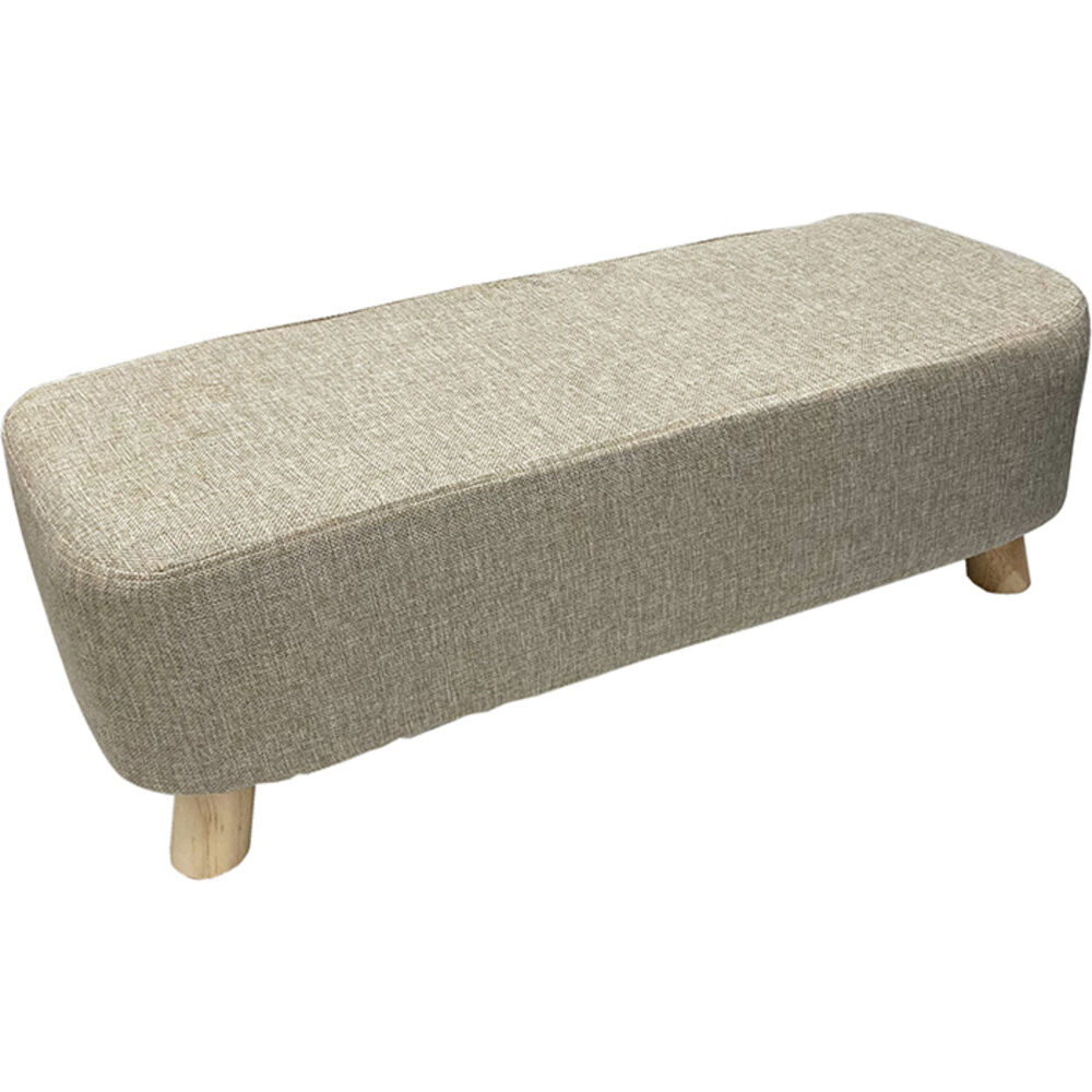 BACKYARD FAMILY「スツール おしゃれ 楽天 ファブリックスツール オットマン En Fance EF-T15L」|その他|グレー1