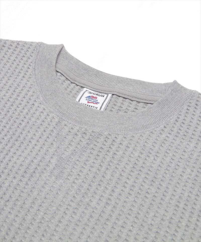 BACKYARD FAMILY「JEMORGAN サーマル JB001-52C 通販 ワッフル ロンT ビッグワッフル」|Tシャツ・カットソー|