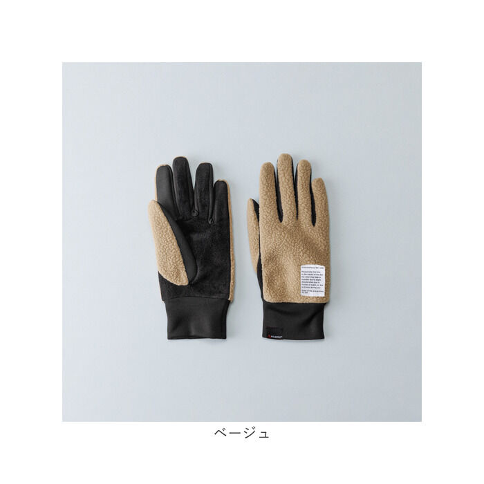 BACKYARD FAMILY「クロダ 手袋 レディース 通販 グローブ 手ぶくろ 暖かい かわいい 通勤 通学 POLARTEC」|手袋|