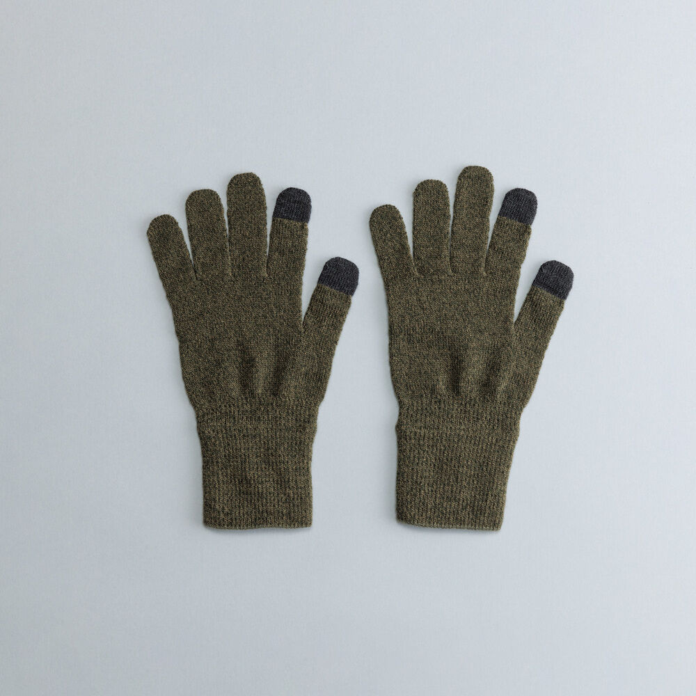 BACKYARD FAMILY「クロダ 手袋 メンズ 通販 グローブ 手ぶくろ 防寒 暖かい おしゃれ シンプル コーピロン」|手袋|グリーン1